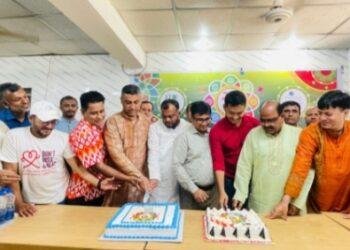 কুমিল্লায় এনটিভির ২৪তম বর্ষে পদার্পণ উদযাপনে অতিথিবৃন্দ